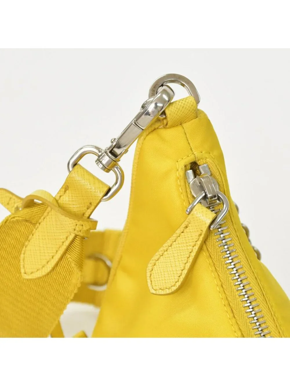Prada Shoulder Bag Re Edition 2005 Re-Nylon 2-Way Yellow
